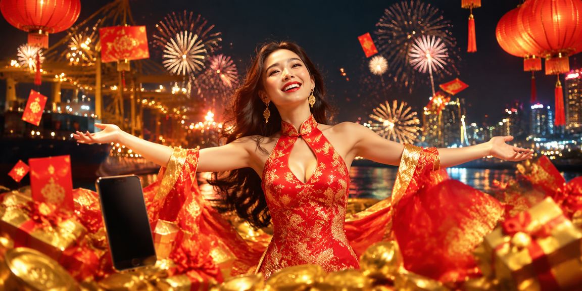 Người đăng ký tài khoản mới và nhận bonus tại Hải Phòng với đèn lồng trang trí
